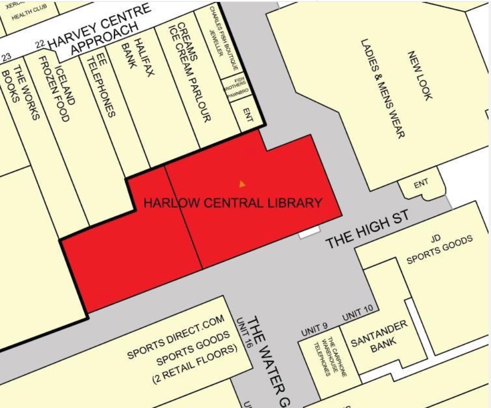 Is Harlow library about to be sold off?